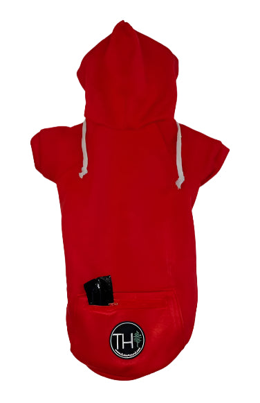 TH Branded Hoodie - Red