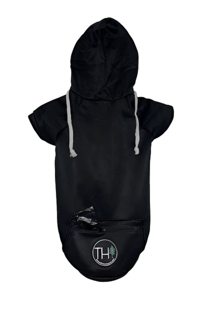 TH Branded Hoodie - Black
