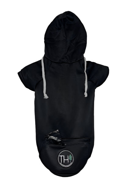 TH Branded Hoodie - Black